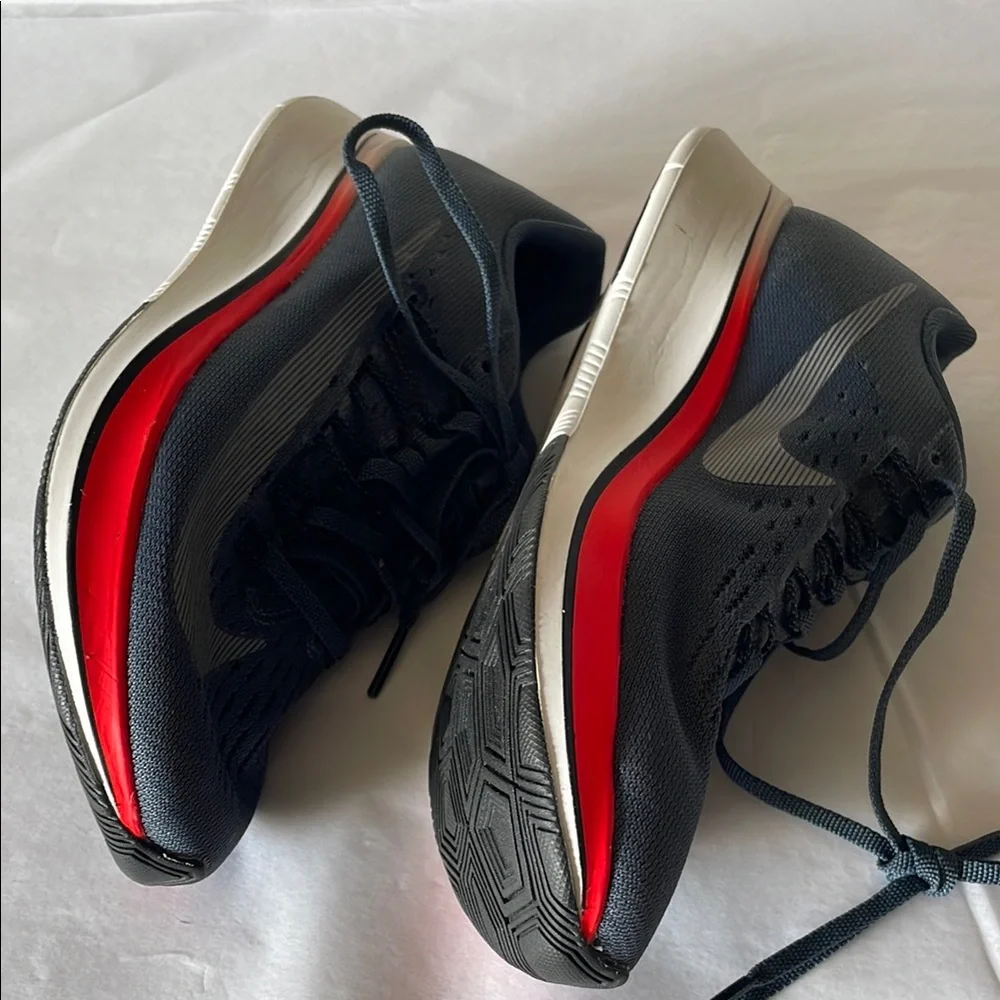 Nike Zoom Fly in neon orange and‎ Gray Nike racing NWOT